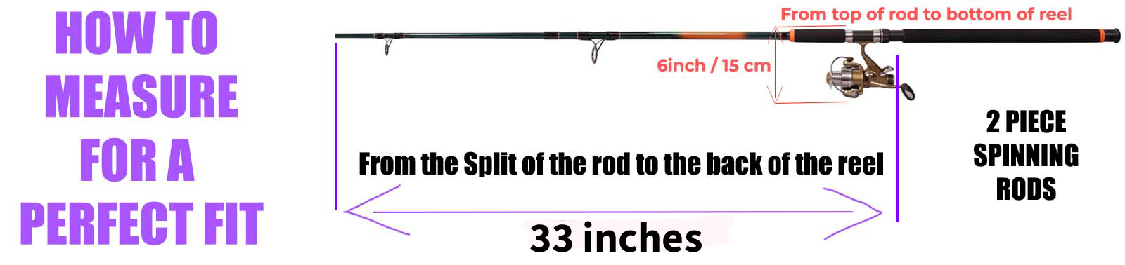 New How To Measure Spinning Rod Sock