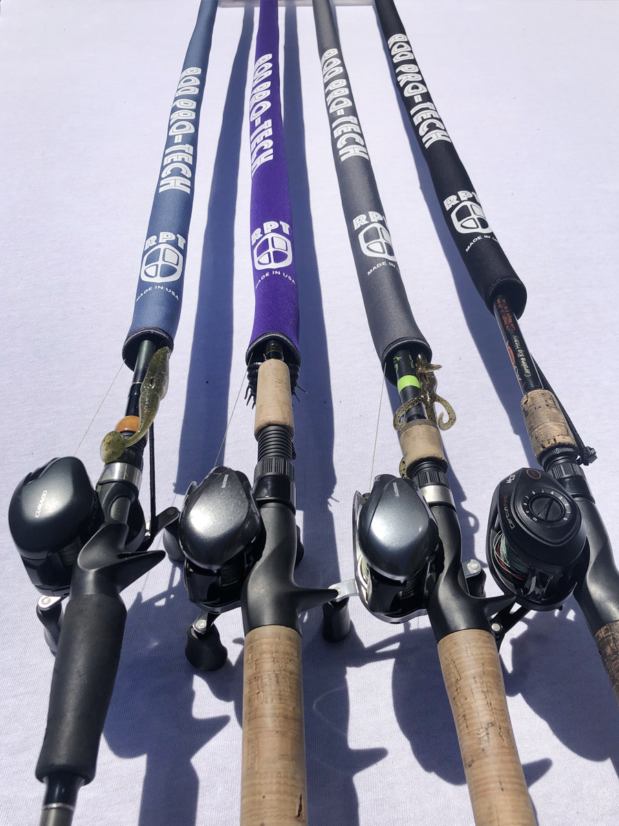 Fishing Rod Clips, Fishing Rod Socks, Portable Versatile with