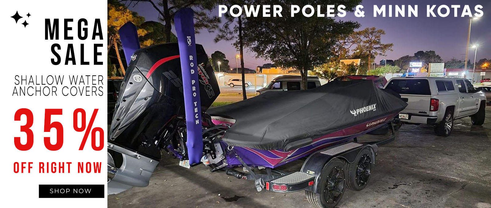 Power Pole Minn Kota Shallow Water Anchor Covers on Sale